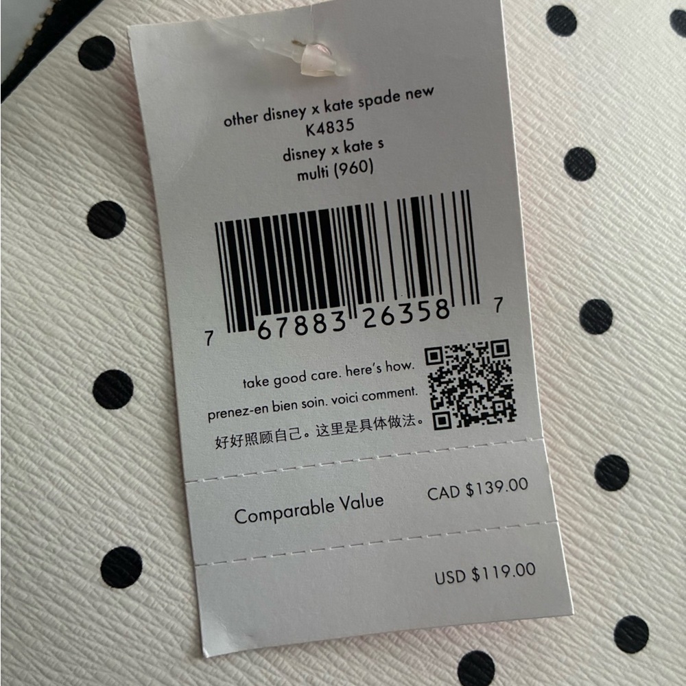 Kate Spade Disney Collaboration Polka Dot Accessory - Picture 2 of 5